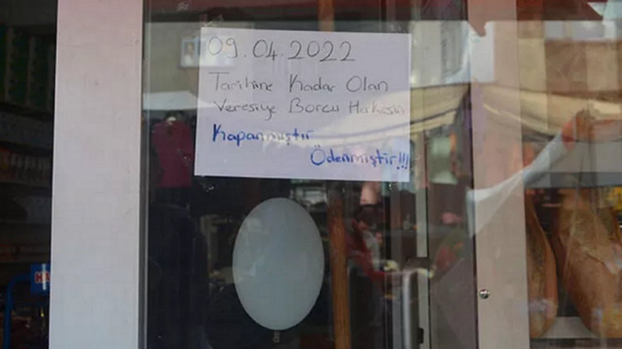 Gizemli Vatandaş! Mahalledeki bakkalları tek tek gezdi, 200 bin lira ödeyip veresiyeleri kapattı: 'İsmimi asla söylemeyeceksin'!  Geçen Sene Gaziantep Valiliği Zimem Defteri uygulaması ile  bakkal ve fırınlardaki v