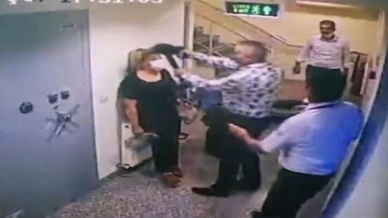 Banka müdürü '’şaka yaptım’ diyip kadın çalışanın başına silah dayamıştı! O müdürün cezası belli oldu...Video Haber...