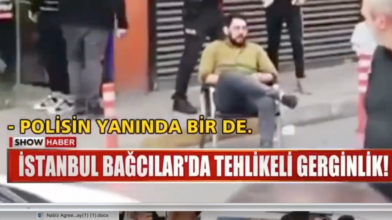 Bağcılar'da mahalleliye 'erkek olan gelsin' diye tehdit eden Suriyeli hakkında karar...Video Haber
