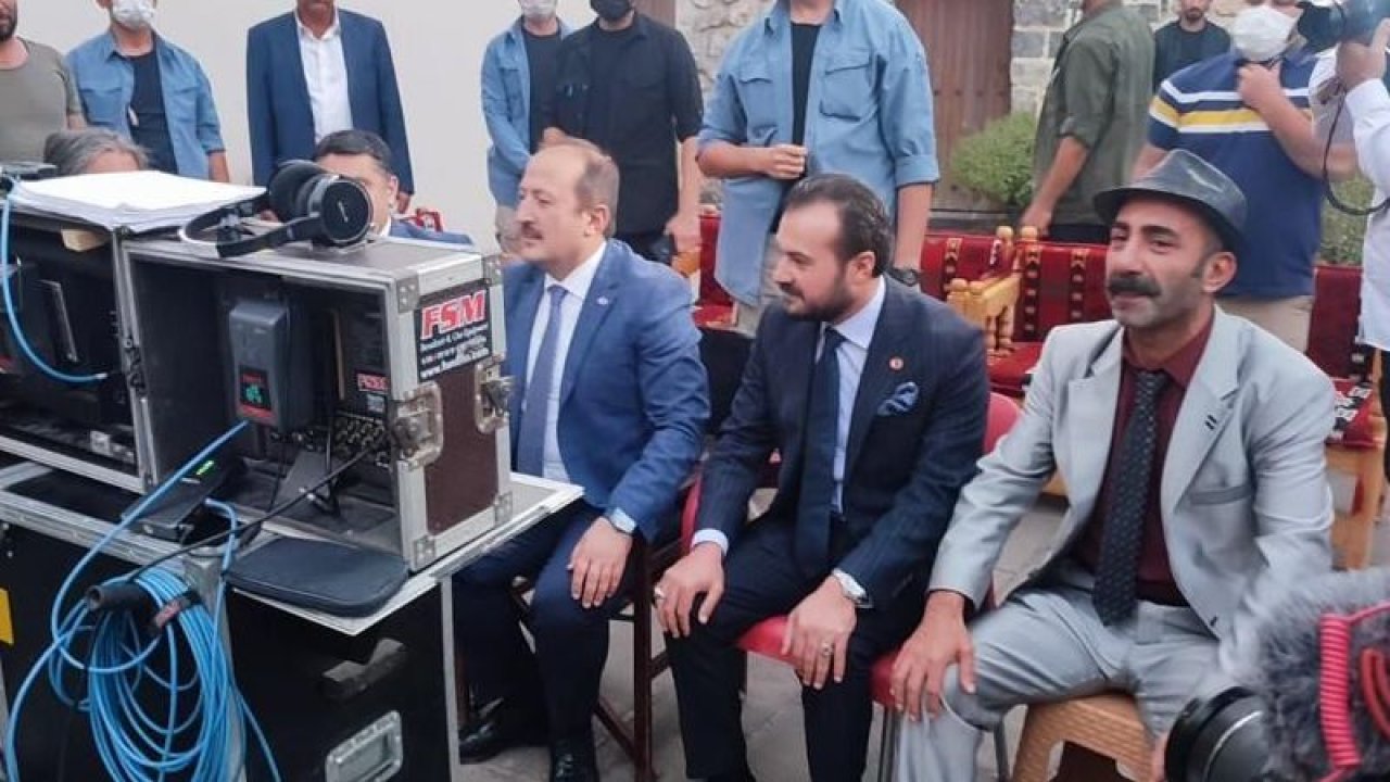 Vali yönetmen koltuğuna oturdu.Validen çekimlerde kepçe uyarısı