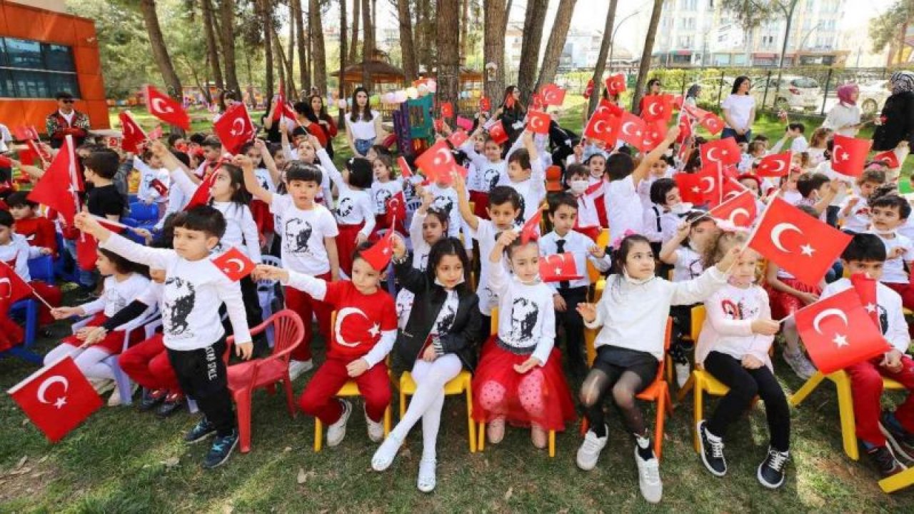 Minikler 23 Nisan’ı coşkuyla kutladı