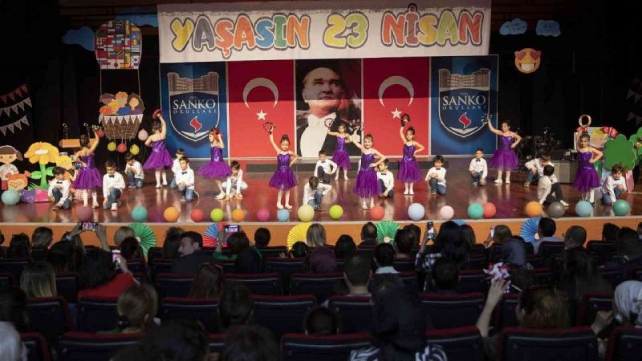 SANKO Okulları’nda 23 Nisan coşku ile kutlandı