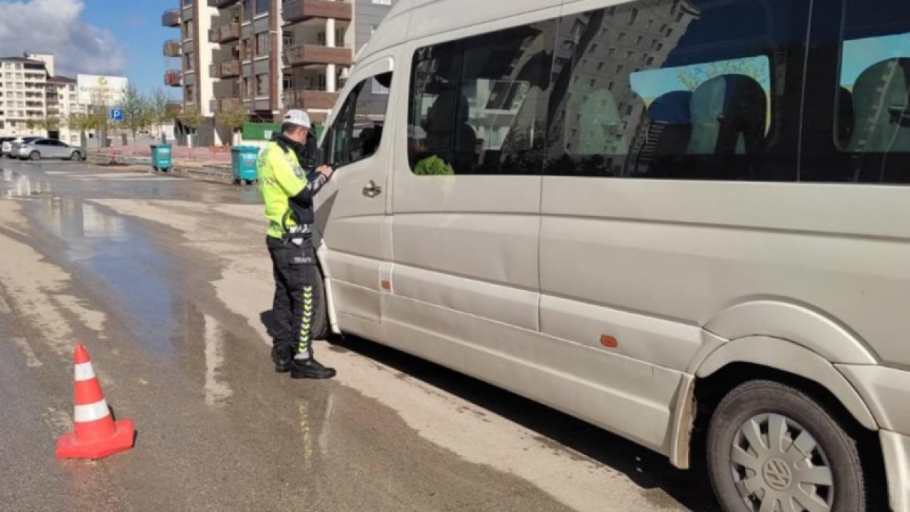 Gaziantep'te korsan taşımacılık yaptığı tespit edilen 11 araç ve sürücüsüne cezai işlem uygulandı