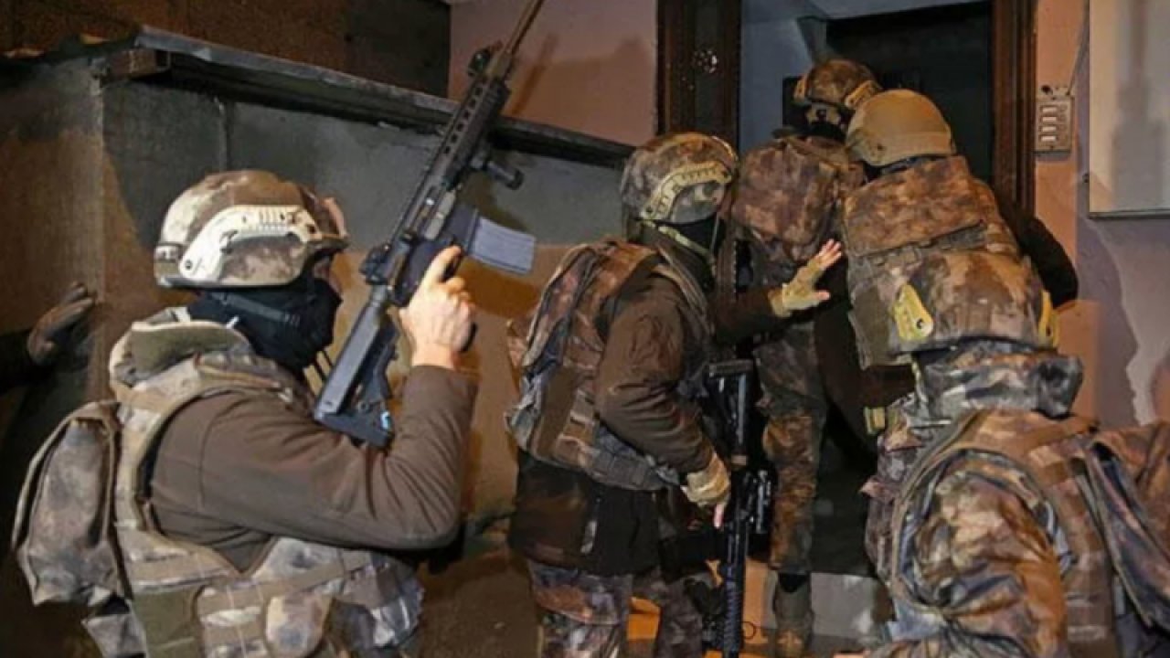 Gaziantep dahil 12 İlde eş zamanlı DEAŞ operasyonu