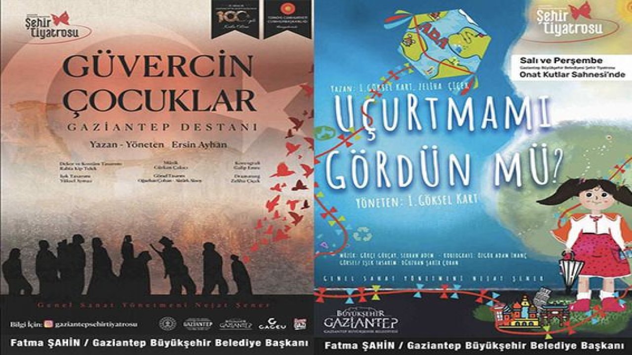 Gaziantep şehir tiyatrosunda dolu dolu bir hafta