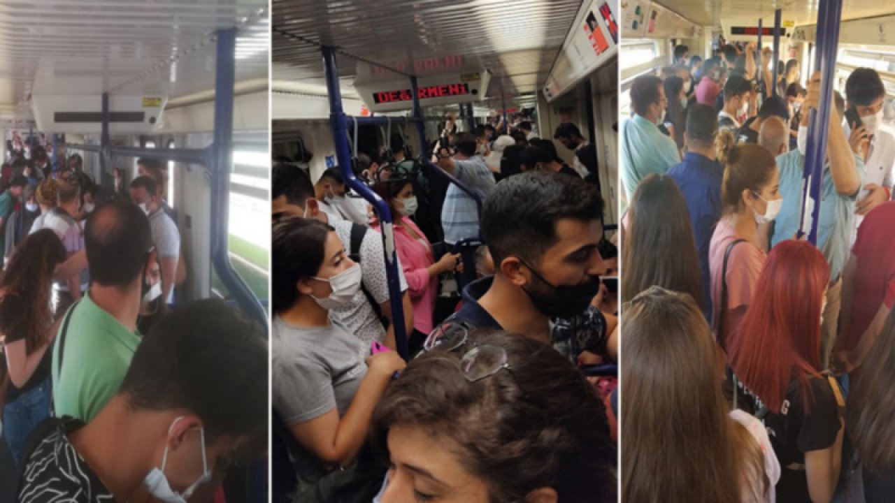 Gaziantep'te Tramvaylar tıklım tıklım!  Bedava Olunca Böyle Oldu! Gaziantep'te Tramvay Bile Lüks!