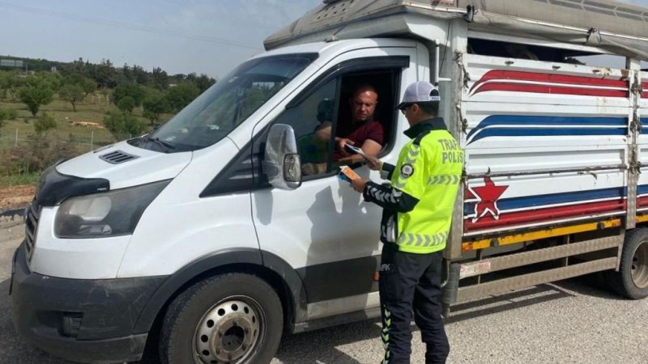 Gaziantep'te trafik denetimi: 5670 sürücü ve araca ceza kesildi
