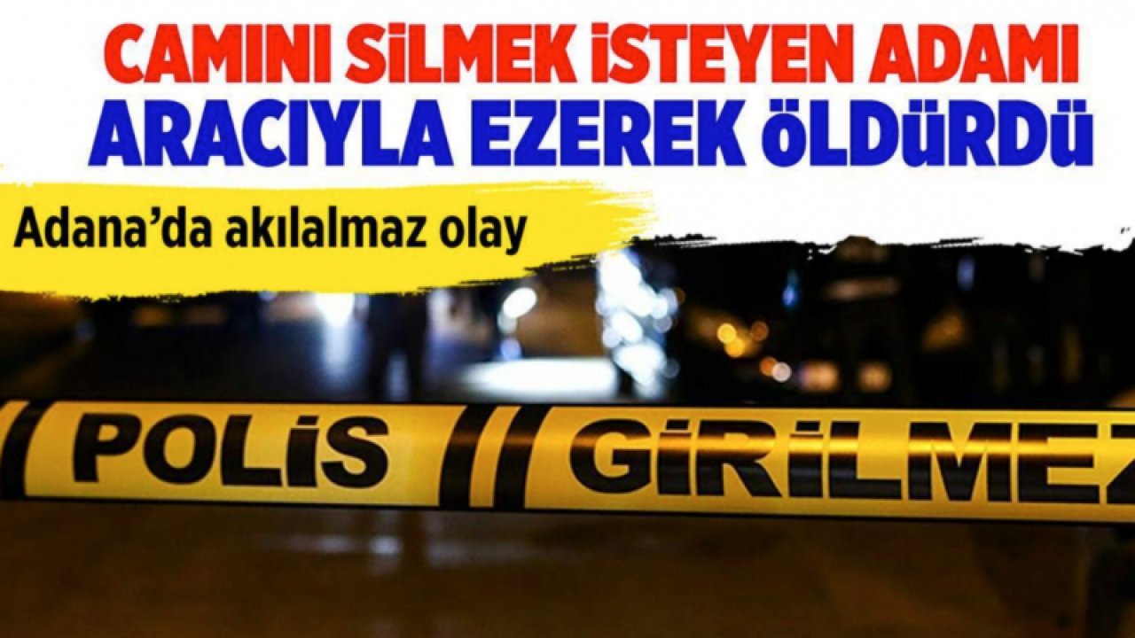 Işıklarda camını silmek isteyen adama önce çarptı sonra kaçtı!