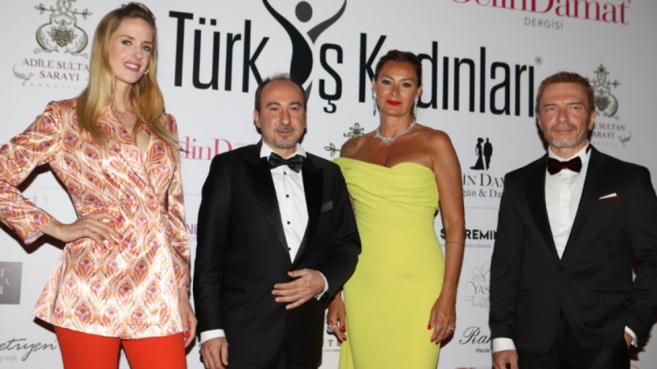 Türk iş kadınları plaket töreninde buluştu