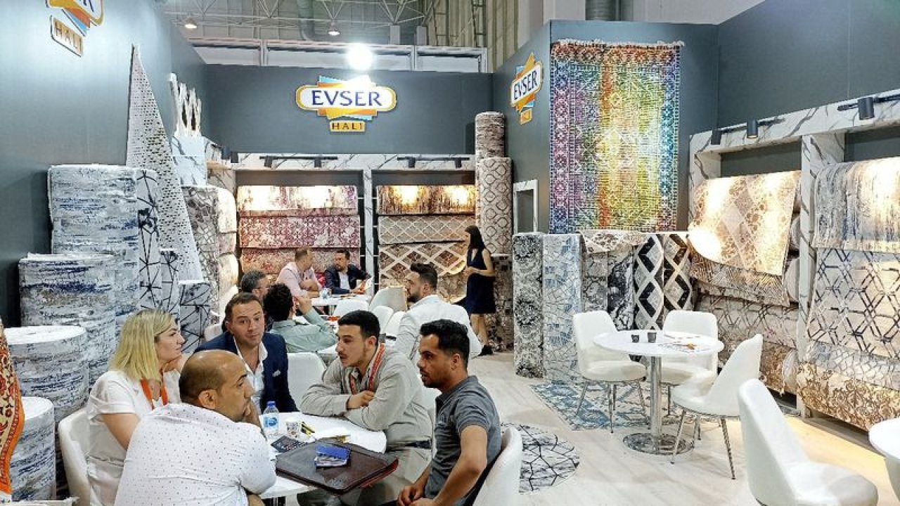Domotex Türkiye Fuarı’nın gözbebeği Evser Halı