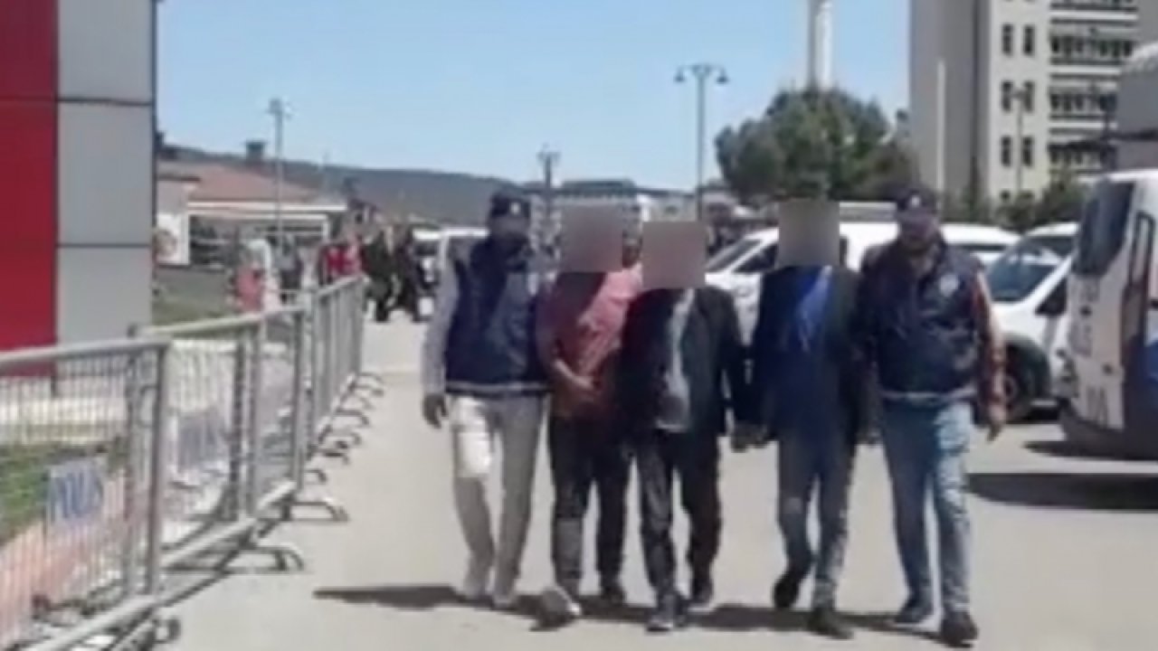 Gaziantep'te yankesicilik iddiasıyla yakalanan 3 şüpheli tutuklandı