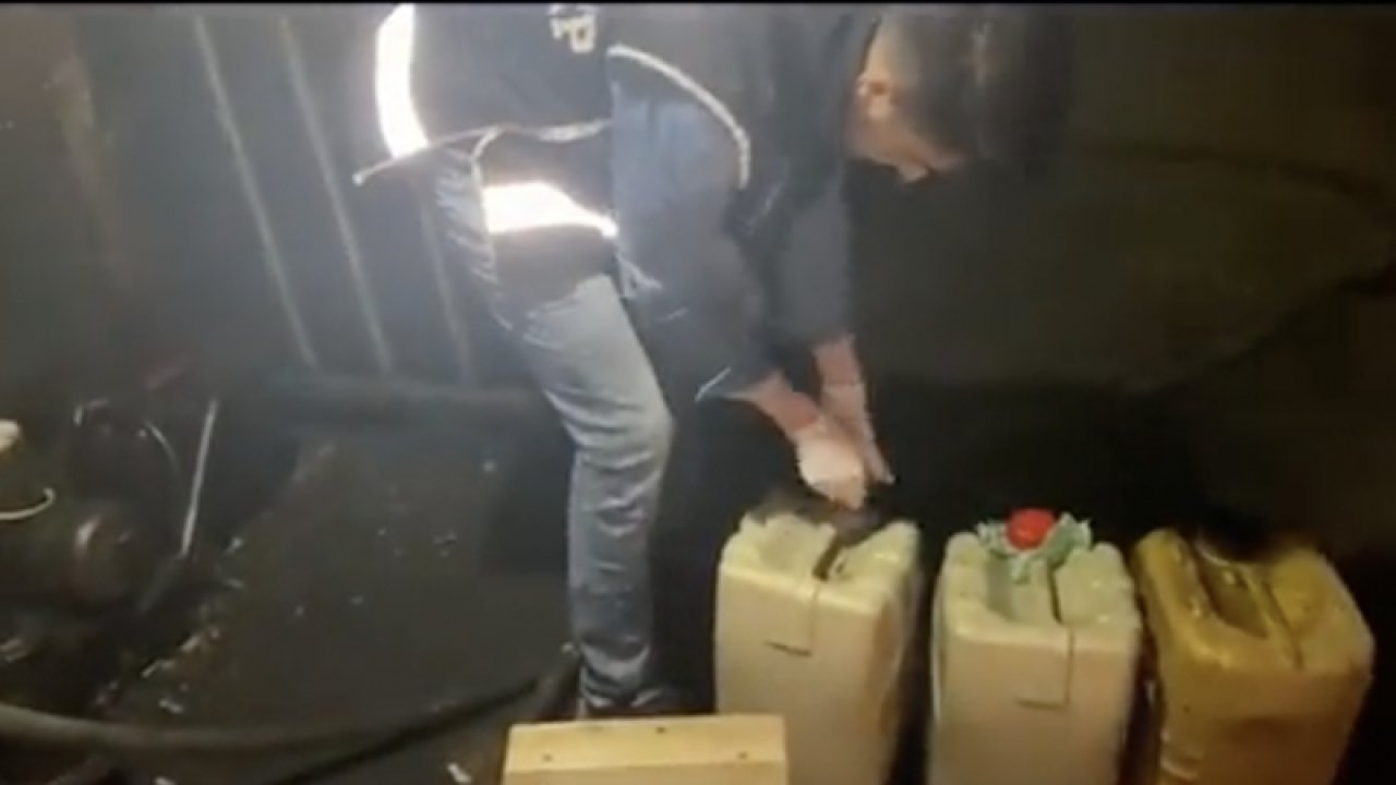 Gaziantep'te kaçak akaryakıt sattıkları iddiasıyla 3 zanlı yakalandı