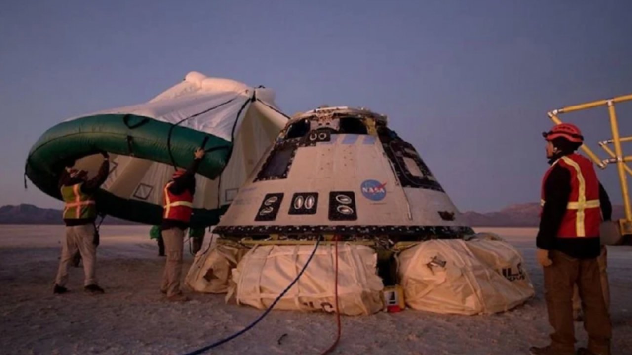 Starliner, ISS’ye ilk yolculuğunun ardından Dünya’ya dönmeyi başardı