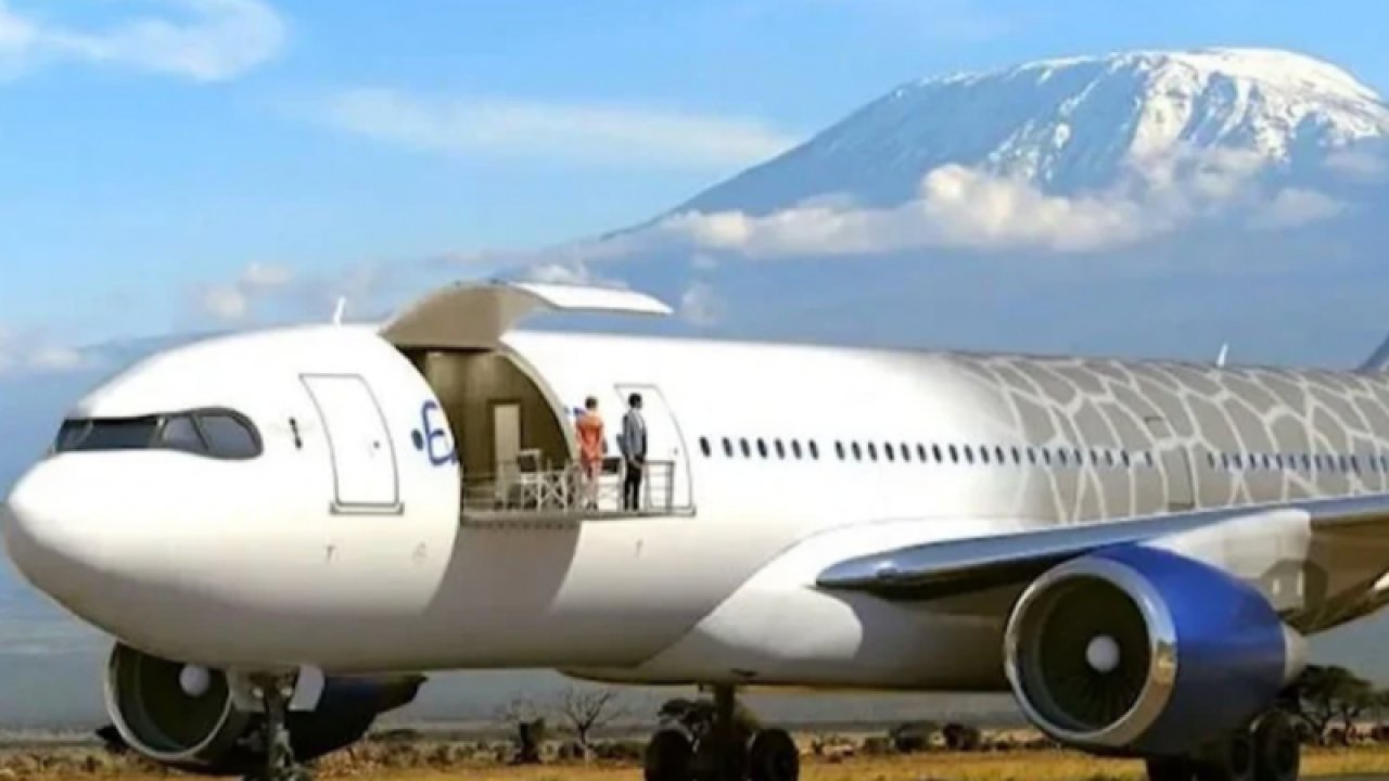 Dünyanın en lüks uçağı tanıtıldı: Balkondan, spor salonuna lüks jette yok yok…