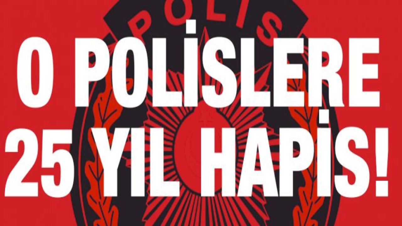 Operasyonlarda ele geçirilen silahları çalan polise 25 yıl hapis