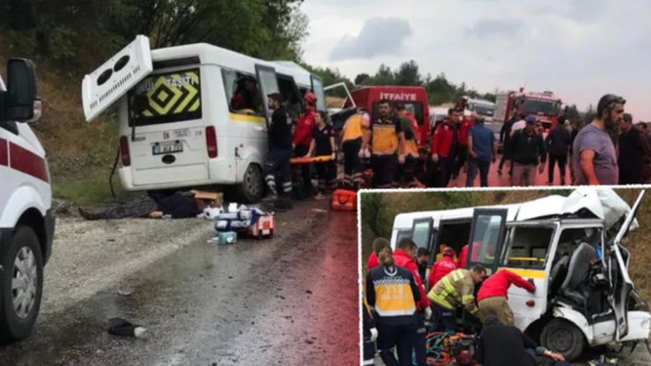 Son Dakika...Katliam Gibi Trafik Kazası!