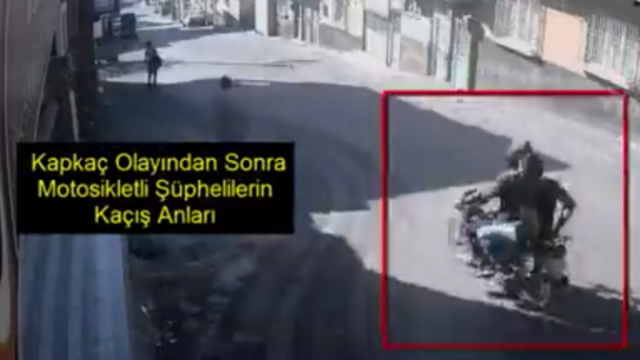 Gaziantep'te Vatandaşın Cep Telefonunu Kapkaç Yaptılar...O Anlar Kamerada