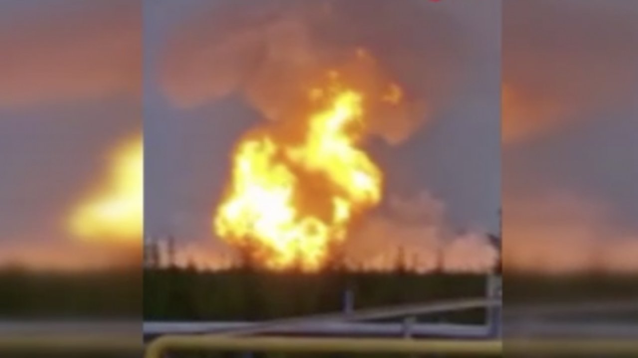Rusya’nın Gazprom şirketine ait doğal gaz tesisinde patlama