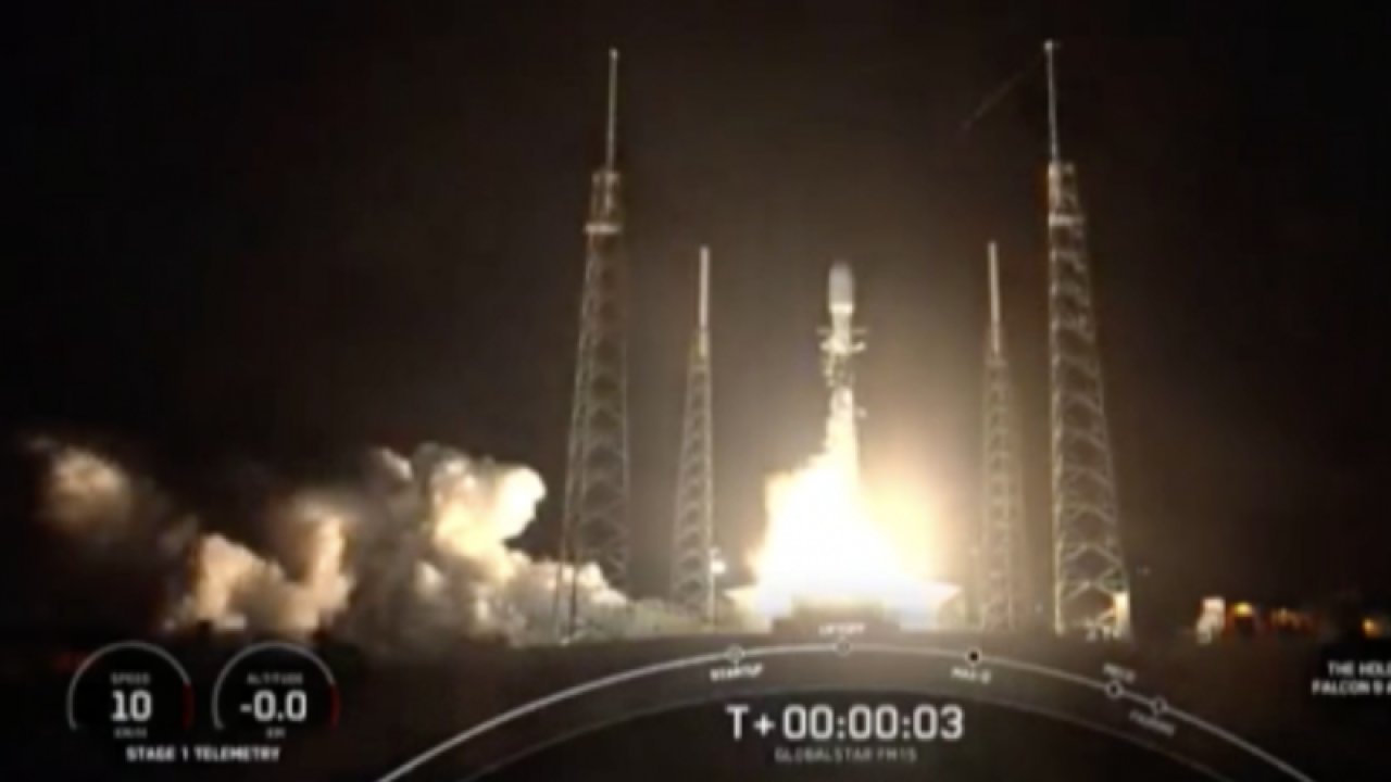 Spacex Globalstar’ın FM15 uydusunu uzaya fırlattı