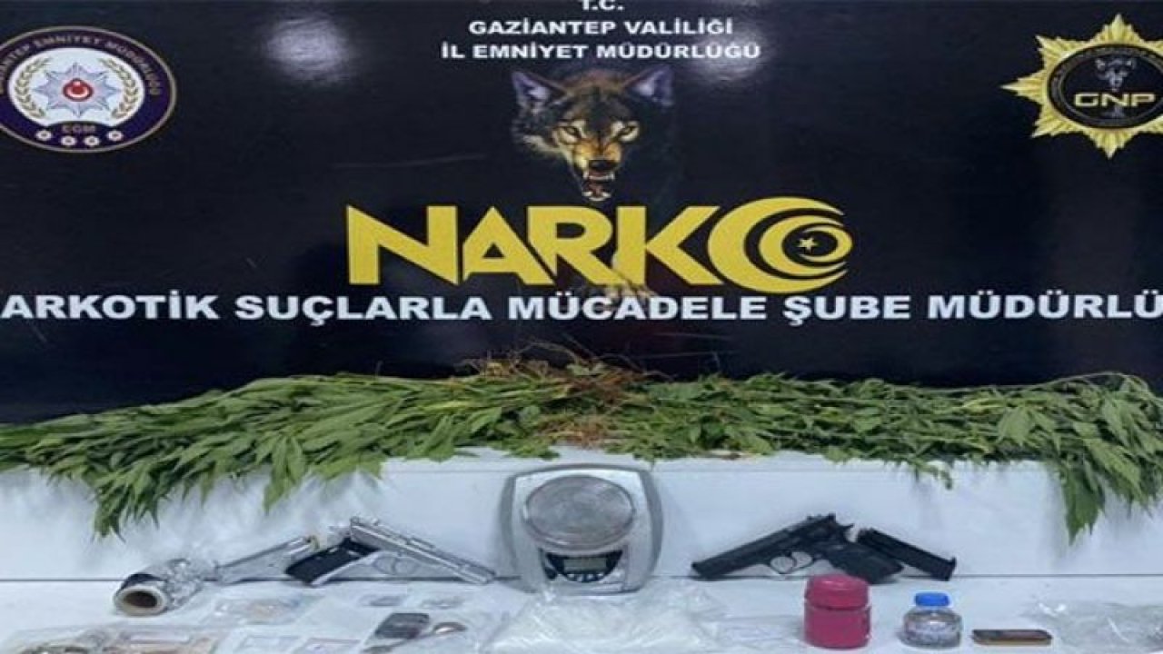 Gaziantep'te uyuşturucu operasyonunda 15 zanlı yakalandı