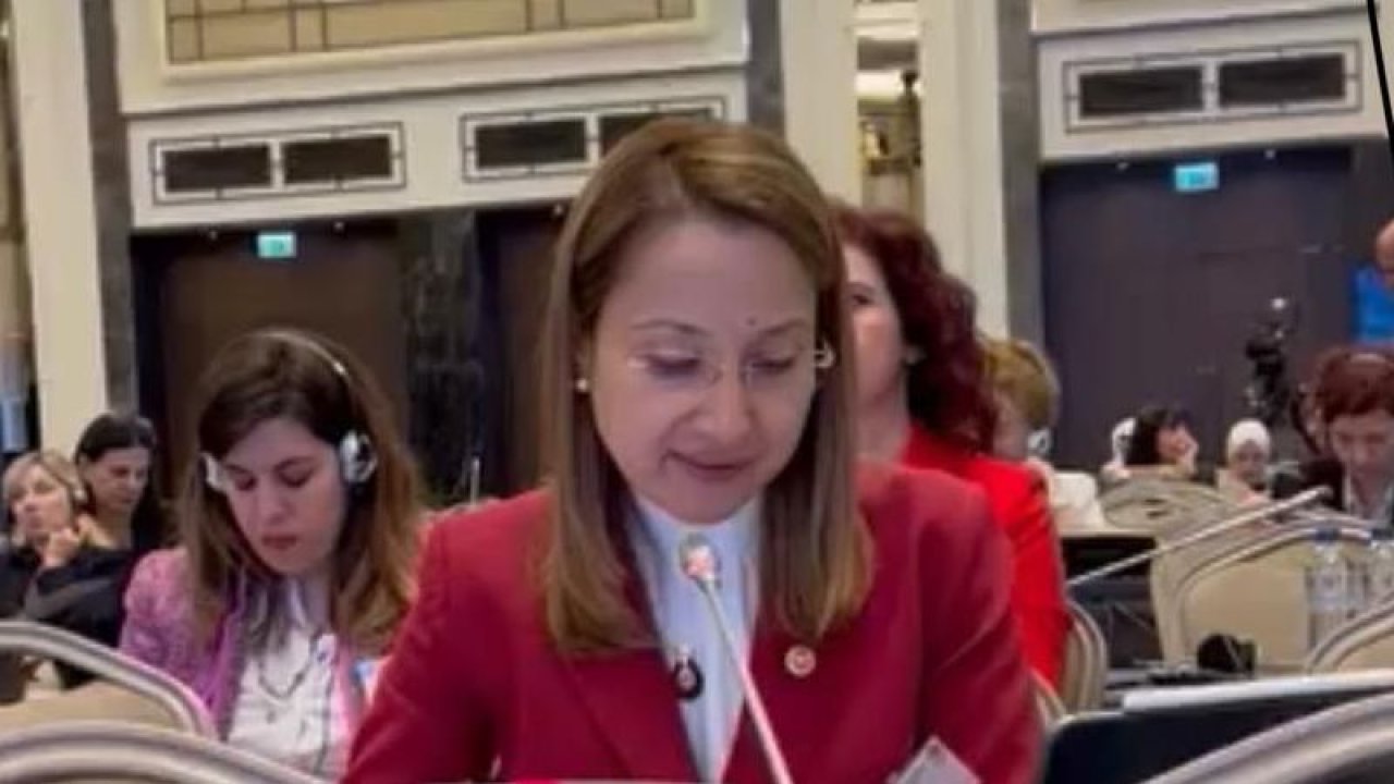 Dr. Derya Bakbak Parlamentolar Arası Birlik (PAB)  konferansı’nda konuştu