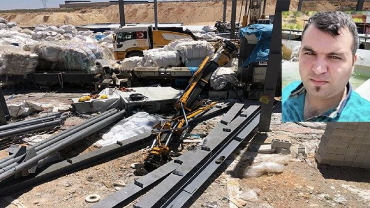 Son Dakika...Gaziantep'te çelik profiller koparak Kemal Çelebi ile Enes Furkan Tutar'ın üzerine düşmüştü! O iş kazasında ağır yaralanan Enes Furkan Tutar'da 43 gün sonra doğum gününde öldü