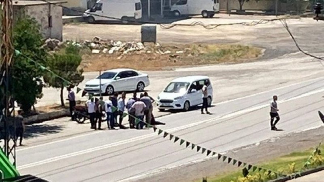 Gaziantep'te otomobilin çarptığı motosiklet sürücüsü yaralandı