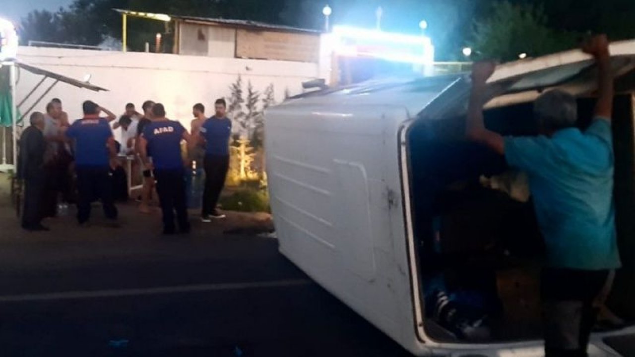 Diyarbakır'da minibüsle otomobilin çarpıştığı kazada 5 kişi yaralandı
