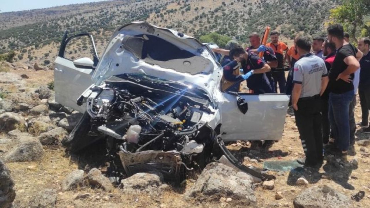 Son Dakika...Gaziantep'te kontrolden çıkan araç şarampole uçtu