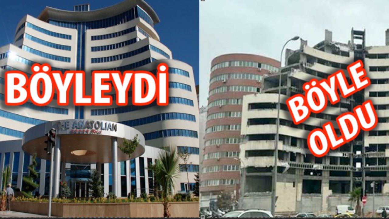 Gaziantep'in bir zamanlar en ünlü otellerinden olan Anatolian Otel'in kaderi netleşti. Anatolian Otel, icradan satışa çıkarıldı!