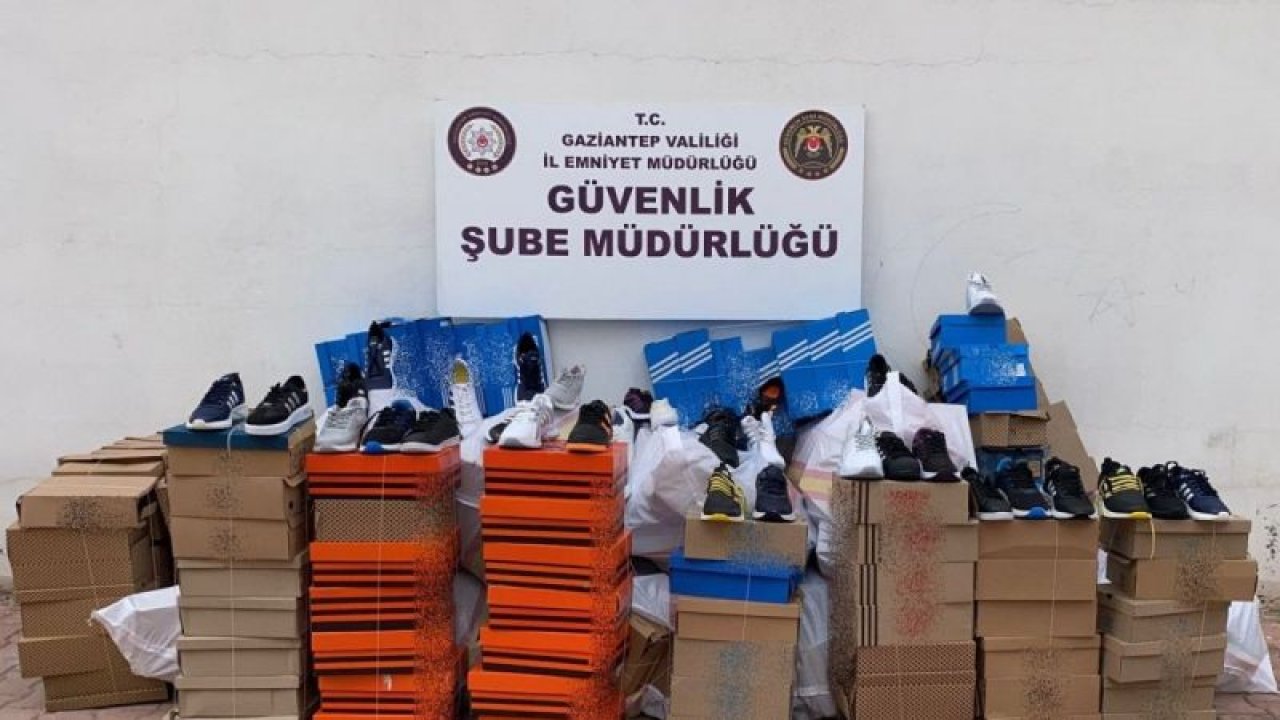 Gaziantep'te 1562 taklit ürün ele geçirildi