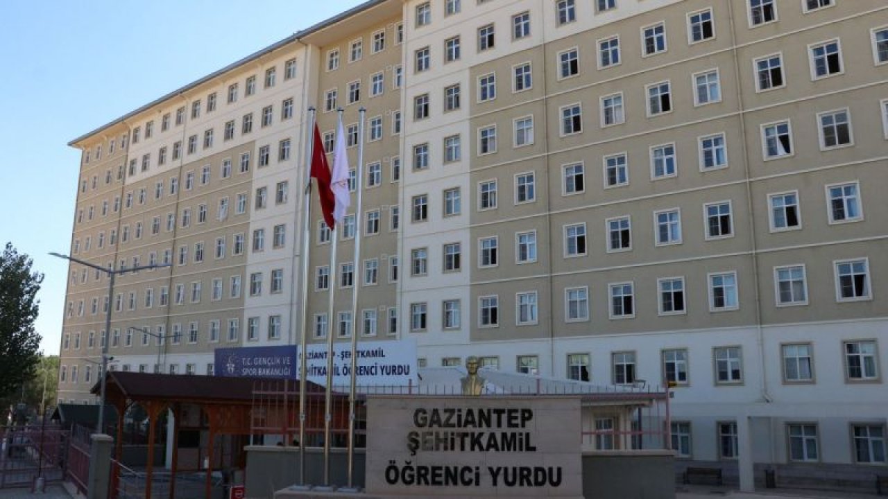 Gaziantep'te geçerli başvuru yapan tüm öğrenciler yurtlara yerleşti