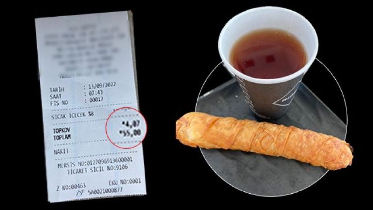 Gaziantep'te Gastronomiye İhanet Havalimanı'nda Başlıyor... Bir Küçük Su 20 Lira