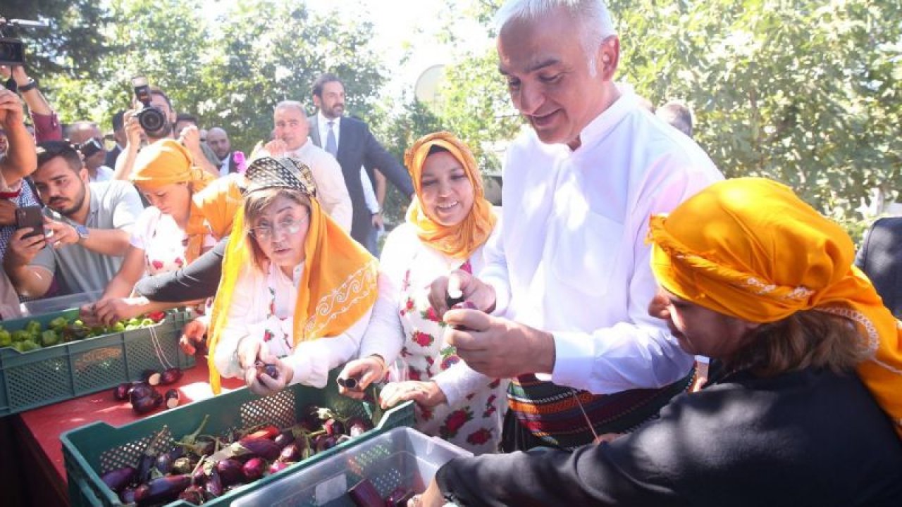 Gastronomi Festivali Başladı...Kültür ve Turizm Bakanı Ersoy, 4. Uluslararası Gastronomi Festivali'nde konuştu: