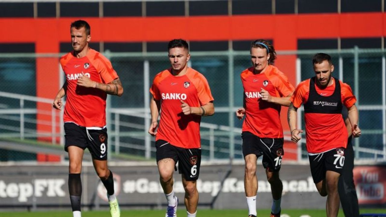 Gaziantep FK, Kasımpaşa maçı hazırlıklarına devam etti