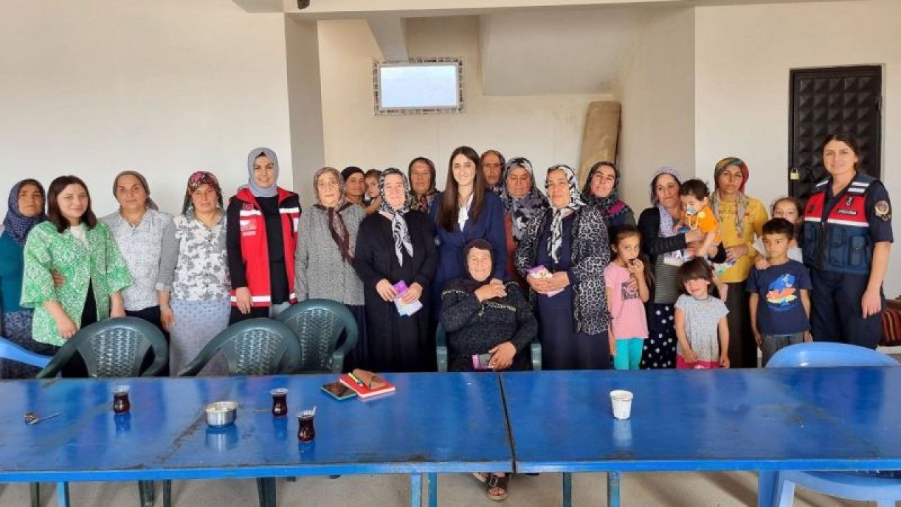 Araban Kaymakamı Kızılkaya kadınlara KADES'i anlattı