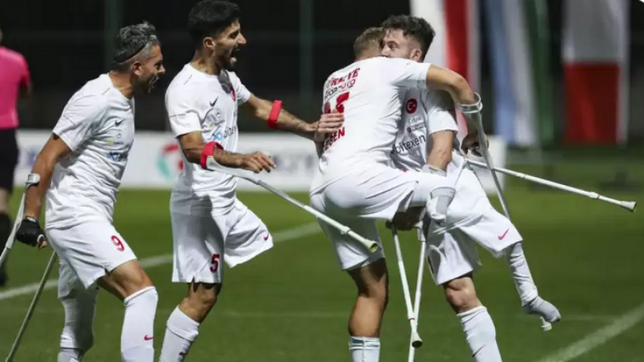 Ampute Milli Takımı, Dünya Kupası'nda Liberya'yı 5-0 Yendi Ve Son 16'ya Kaldı