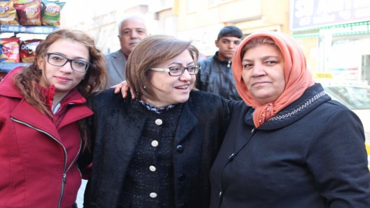 Esnaf gezisi yapan Şahin'e sevgi seli