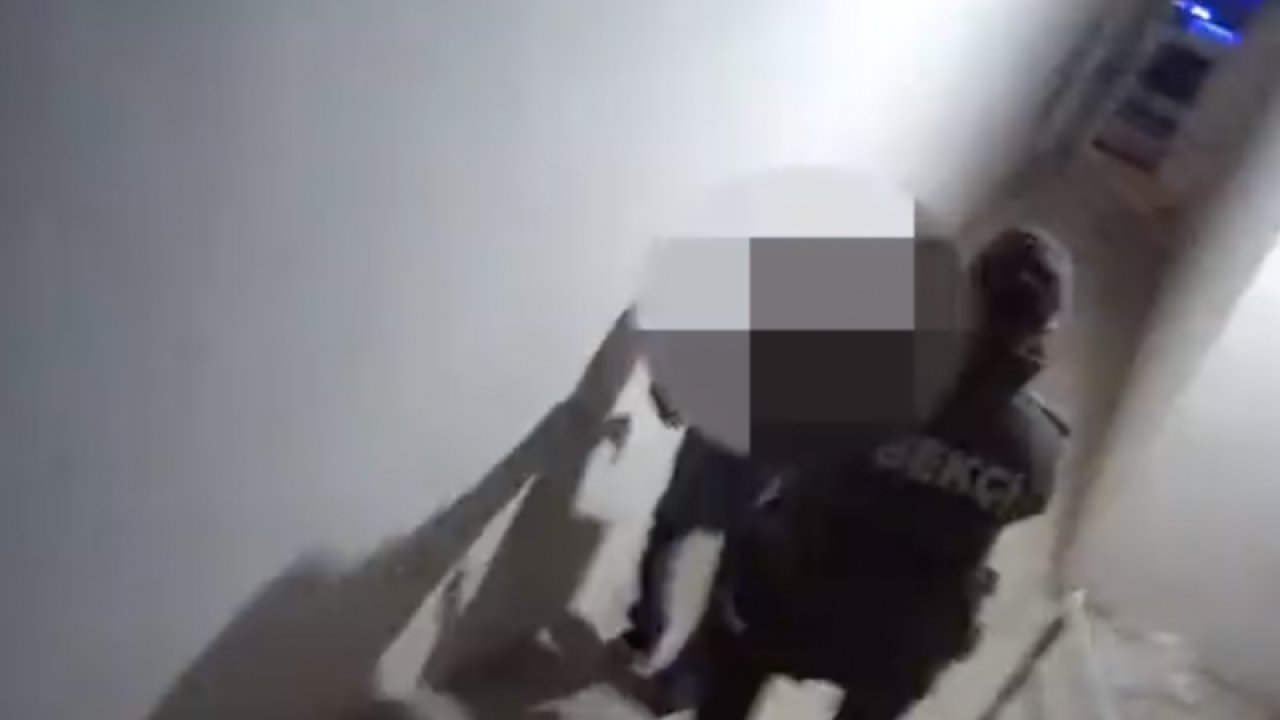 Gaziantep'te bir evden hırsızlık yapan zanlı güvenlik güçlerine suçüstü yakalandı