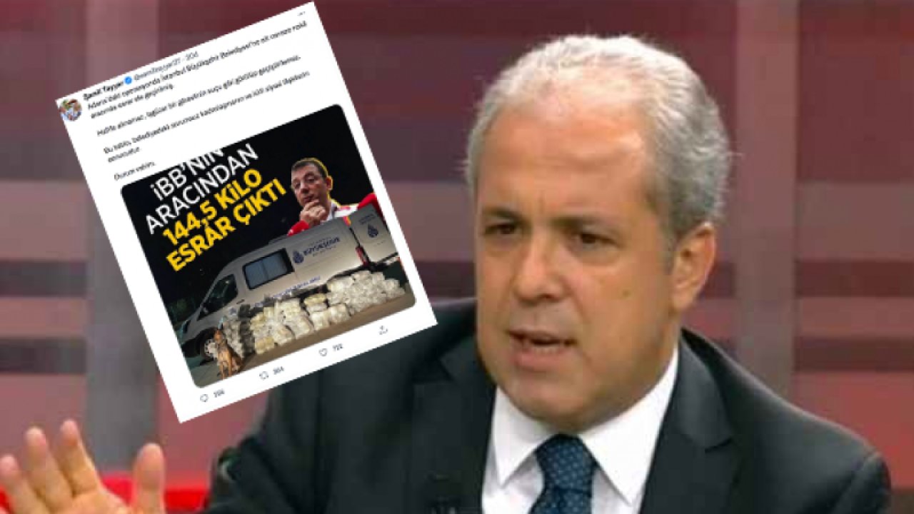 Gaziantep Ak Parti Eski Milletvekili Şamil Tayyar'dan Yine Bomba Paylaşım: 'İstanbul Büyükşehir Belediyesi’ne ait cenaze nakil aracında esrar ele geçirilmiş. Bu tablo, belediyedeki sorumsuz kadrolaşmanın ve kirli s