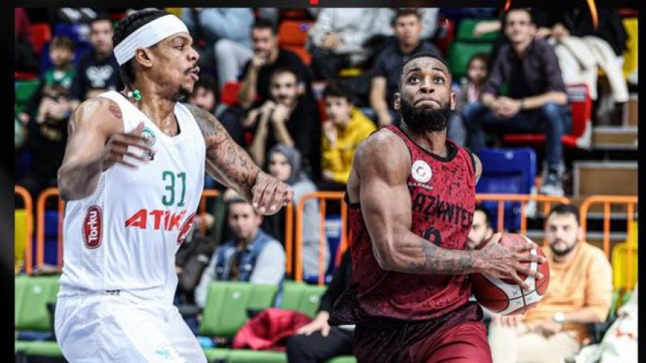 Gaziantep Basketbol son sayiyede kaybetti