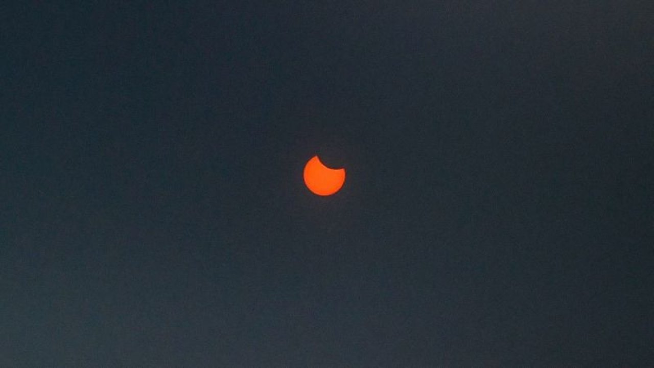 Gaziantep'te güneş tutulması gözlemlendi