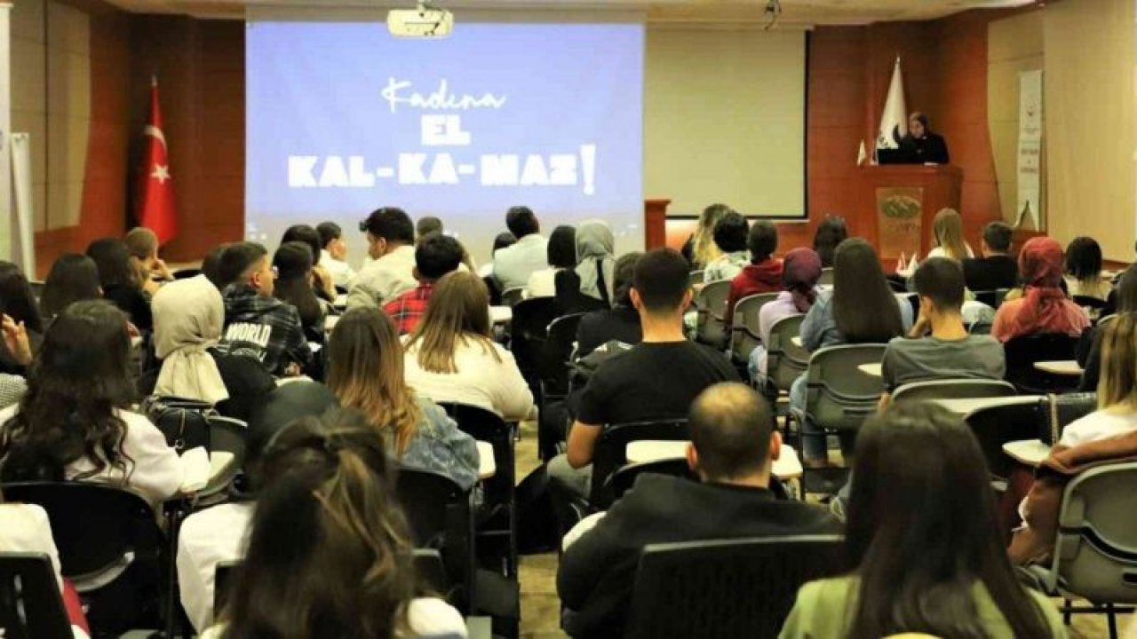Sanko’da ’’Kadına el kalkmaz’ etkinliği