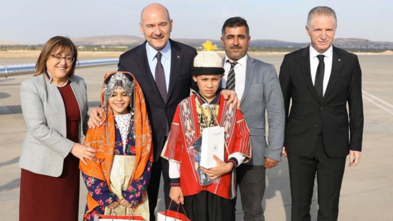 İçişleri Bakanı Süleyman Soylu Gaziantep'te