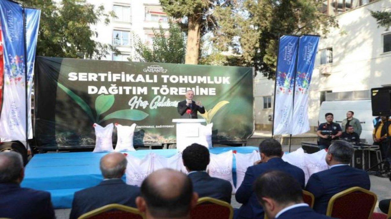 Gaziantep’te tarımsal destekler sürüyor