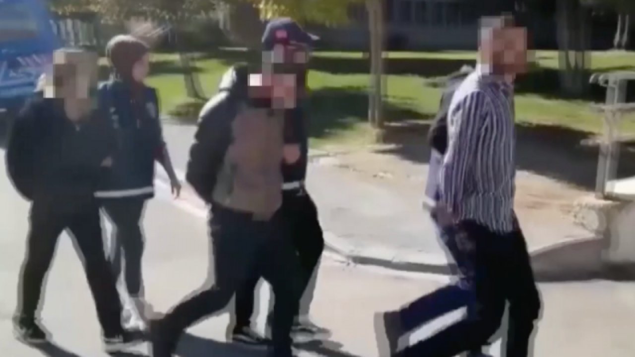 Gaziantep'te bir araçtan hırsızlık yaptıkları iddiasıyla gözaltına alınan 4 şüpheli tutuklandı