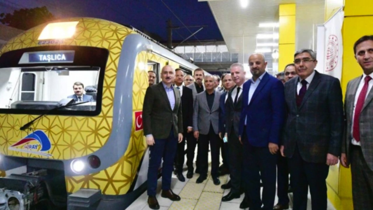 Gaziantep'e Erdoğan Müjdesi! Yılbaşına kadar Gaziray ücretsiz.