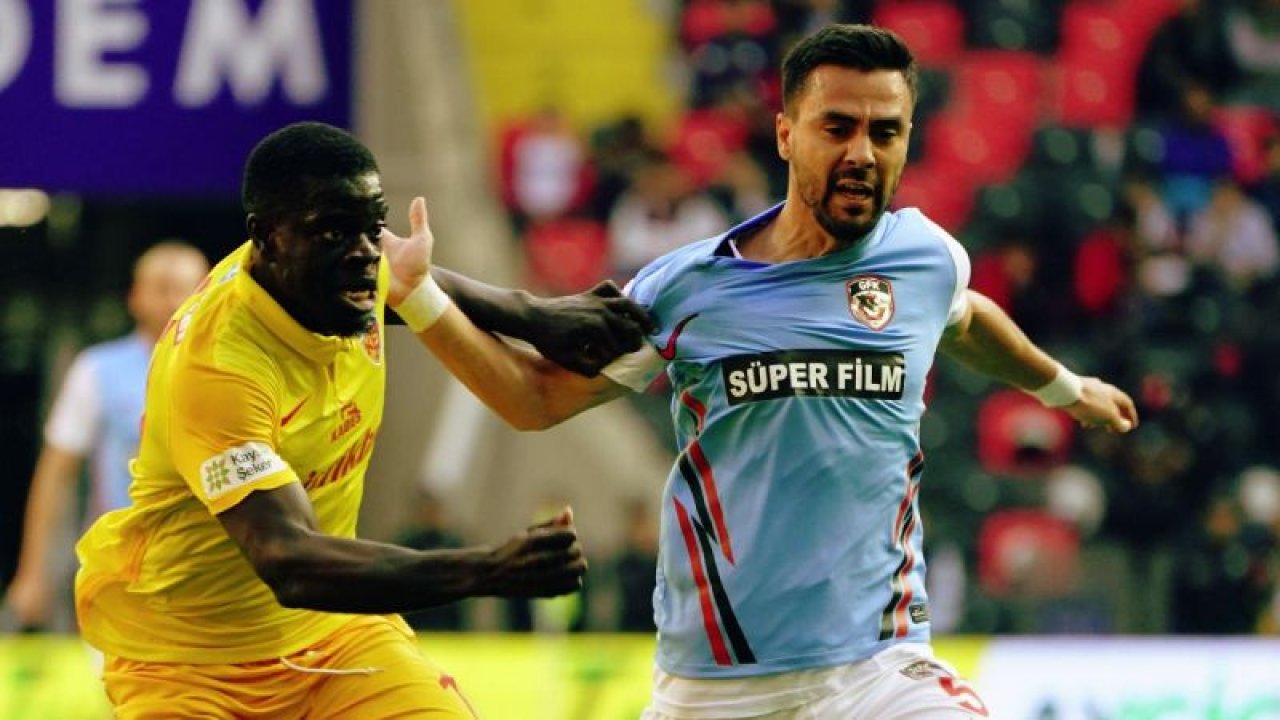 Gaziantep FK-Kayseri maçı atanın oldu