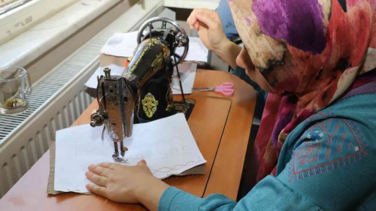 Şehitkamil’de kadınlardan giyim kursuna yoğun talep