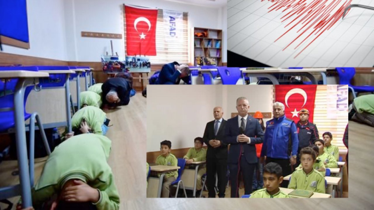 ÇÖK - KAPAN - TUTUN debrem tatbikatı... Gaziantep Valisi Gül’den ÇAĞRI! ‘’Her şeye hazırlıklı olmalıyız’’... Gaziantep'te Çök kapan tutun deprem tatbikatı... CANLI YAYIN